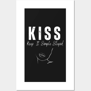 Kiss Nice Tshirt design Posters and Art